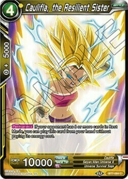 Caulifla, the Resilient Sister Card Front