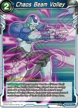 Chaos Beam Volley Card Front