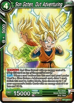 Son Goten, Out Adventuring Card Front