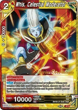 Whis, Celestial Moderator Card Front