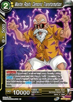 Master Roshi, Demonic Transformation Frente