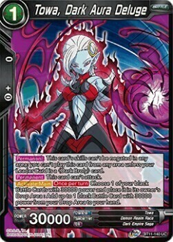 Towa, Dark Aura Deluge Card Front