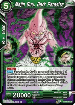 Majin Buu, Dark Parasite Card Front