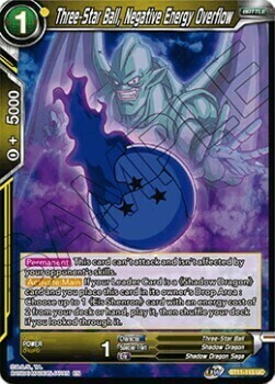 Three-Star Ball, Negative Energy Overflow Card Front