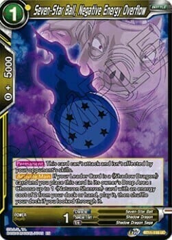 Seven-Star Ball, Negative Energy Overflow Card Front