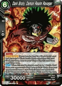 Dark Broly, Demon Realm Ravager Frente