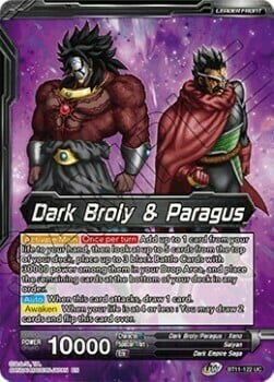 Dark Broly & Paragus // Dark Broly & Paragus, the Corrupted Card Front