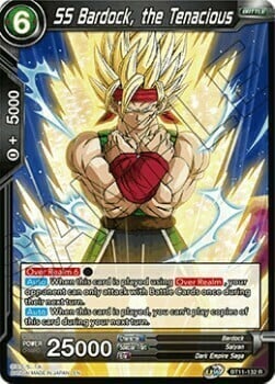 SS Bardock, the Tenacious Card Front