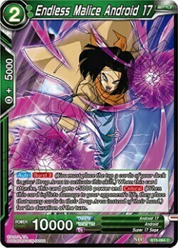 Endless Malice Android 17 Card Front