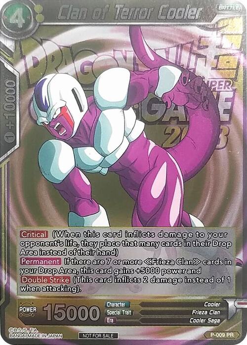 Clan of Terror Cooler Card Front