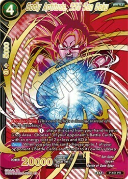 Godly Aptitude, SSG Son Goku Card Front