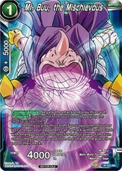 Mr. Buu, the Mischievous Card Front