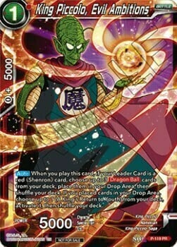 King Piccolo, Evil Ambitions Card Front