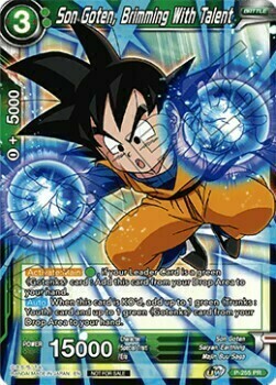 Son Goten, Brimming With Talent Card Front