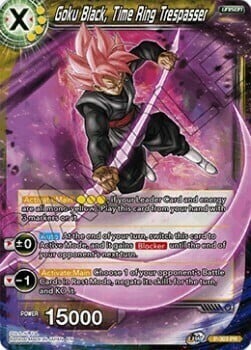 SS Rose Goku Black, Time Ring Trespasser Frente