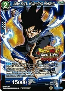 Goku Black, Unforeseen Darkness Card Front