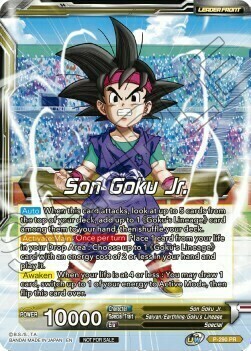 Son Goku Jr. // SS Son Goku Jr., Scion of the Lineage Frente