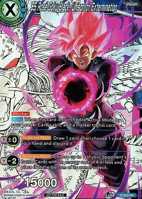 SS Rose Goku Black, Unison of Extermination Frente