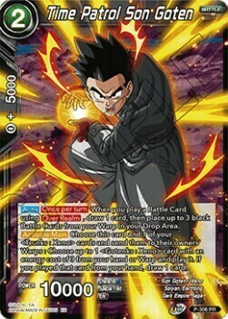 Time Patrol Son Goten Card Front