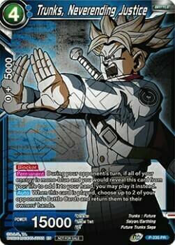 Trunks, Neverending Justice Card Front