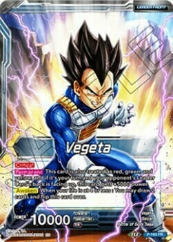 Vegeta // Vegeta, Furious Awakening Frente