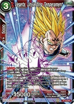 Vegeta, Unyielding Temperament Frente