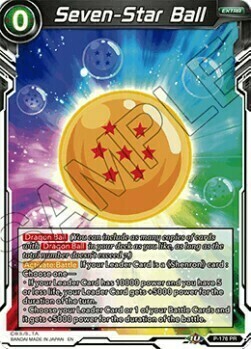 Seven-Star Ball Card Front