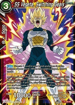 SS Vegeta, Switching Gears Card Front