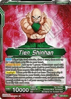 Tien Shinhan // Tien Shinhan, Mysterious Technique Frente