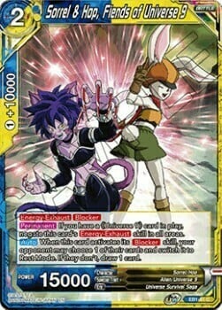 Sorrel & Hop, Fiends of Universe 9 Card Front