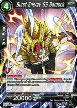 Burst Energy SS Bardock Frente