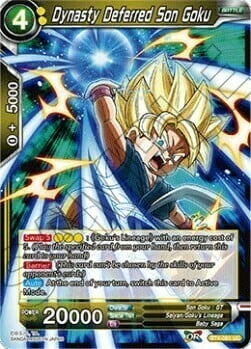 Dynasty Deferred Son Goku Card Front