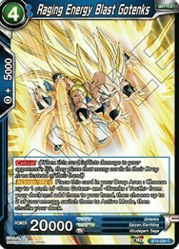 Raging Energy Blast Gotenks Frente