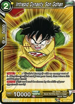 Intrepid Dynasty Son Gohan Card Front