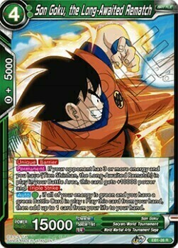 Son Goku, the Long-Awaited Rematch Card Front