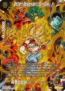 Distant Descendant, Son Goku Jr. Card Front