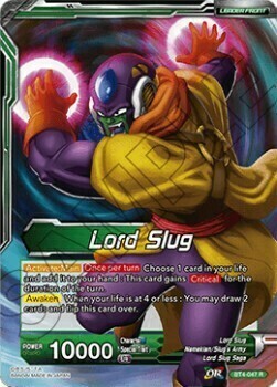 Lord Slug // Lord Slug, Gigantified Card Front