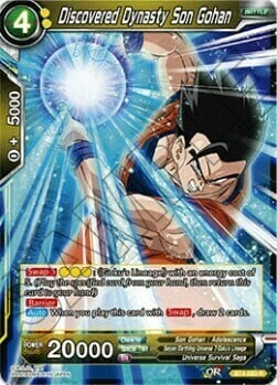 Discovered Dynasty Son Gohan Card Front