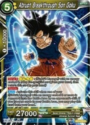 Abrupt Breakthrough Son Goku