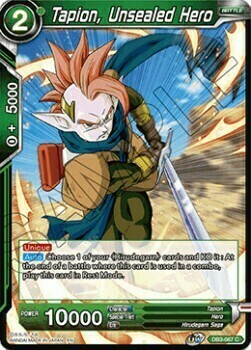 Tapion, Unsealed Hero Frente