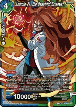 Android 21, the Beautiful Scientist Frente