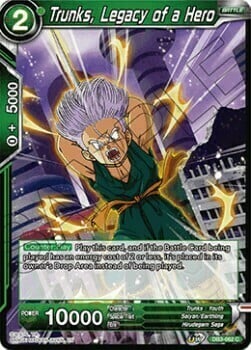 Trunks, Legacy of a Hero Frente