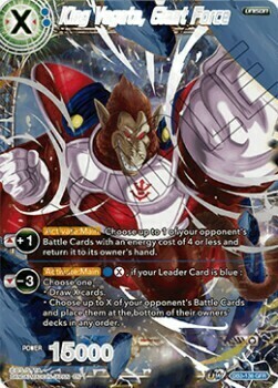 King Vegeta, Giant Force Frente