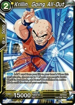 Krillin, Going All-Out Frente