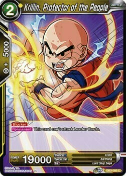 Krillin, Protector of the People Card Front