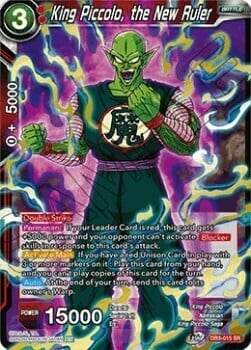 King Piccolo, the New Ruler Card Front