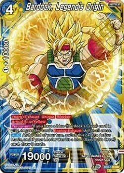 Bardock, Legend's Origin Card Front