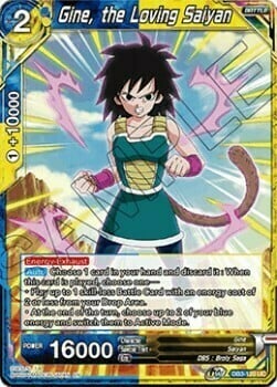 Gine, the Loving Saiyan Card Front