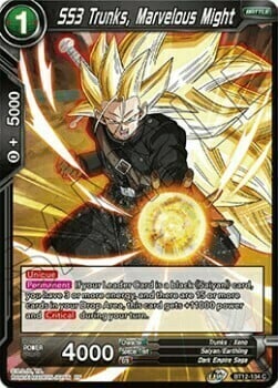 SS3 Trunks, Marvelous Might Card Front