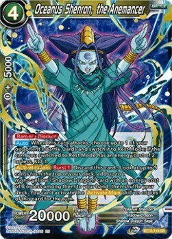 Oceanus Shenron, the Anemancer Card Front